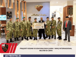 Prajurit Kodam IX/Udayana Raih Juara 1 MHQ Internasional Militer di Libya