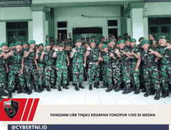 Pangdam I/BB Tinjau Kesiapan Yonzipur 1/DD di Medan