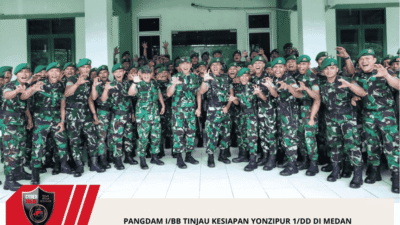 Pangdam I/BB Tinjau Kesiapan Yonzipur 1/DD di Medan