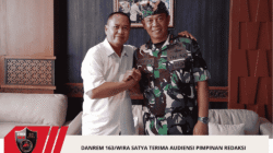 Danrem 163/Wira Satya Terima Audiensi Pimpinan Redaksi Cyberpolri.id, Bahas Program Sosial dan Lingkungan di Bali