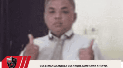 Gus Leman Akan Bela Gus Yaqut,Sami’na Wa Atha’na