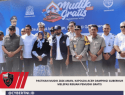 Pastikan Mudik 2026 Aman, Kapolda Aceh Dampingi Gubernur Melepas Ribuan Pemudik Gratis