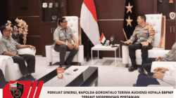 Perkuat Sinergi, Kapolda Gorontalo Terima Audiensi Kepala BBPMP Terkait Modernisasi Pertanian