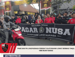 PNIB dan PN Lingpasraga Pererat Silaturahmi Lewat Berbagi Takjil 1000 Buah Nanas