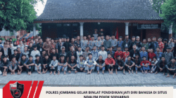 Polres Jombang Gelar Binlat Pendidikan Jati Diri Bangsa Di Situs Ndalem Pojok Soekarno