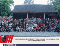 Polres Jombang Gelar Binlat Pendidikan Jati Diri Bangsa Di Situs Ndalem Pojok Soekarno