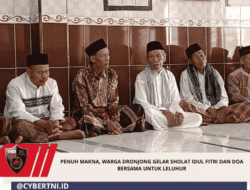Penuh Makna, Warga Dronjong Gelar Sholat Idul Fitri dan Doa Bersama untuk Leluhur