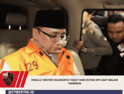 Viralll? Misteri Hilangnya Yaqut dari Rutan KPK Saat Malam Takbiran