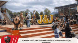 Suasana Padat dan Penuh Keceriaan di Tempat Rekreasi J&J Kuningan