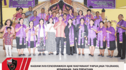 Kasdam XVII/Cenderawasih Ajak Masyarakat Papua Jaga Toleransi, Kedamaian, dan Persatuan