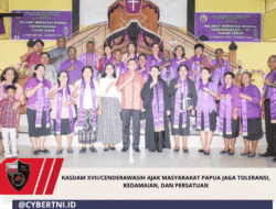 Kasdam XVII/Cenderawasih Ajak Masyarakat Papua Jaga Toleransi, Kedamaian, dan Persatuan