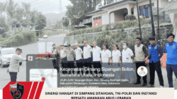 Sinergi Hangat di Simpang Sitahoan, TNI-Polri dan Instansi Bersatu Amankan Arus Lebaran