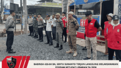 Babinsa 426-04 BA, Sertu Suranto Terjun Langsung Melaksanakan Pospam Ketupat Lebaran TA 2026