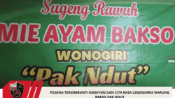 Pesona Tersembunyi Ngrayun dan Cita Rasa Legendaris Warung Bakso Pak Ndut