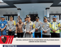 Dari Bali, Kapolri Pantau Sitkamtibmas dan Pelayanan Wisata Lebaran Secara Nasional