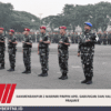 Danmenbanpur 2 Marinir Pimpin Apel Gabungan dan Halal Bihalal Prajurit