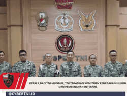 Kepala BAIS TNI Mundur, TNI Tegaskan Komitmen Penegakan Hukum dan Pembenahan Internal