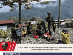 Satgas Yonif 743/PSY Hadirkan Layanan Kesehatan Door to Door untuk Warga Pegunungan Papua
