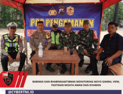 Babinsa dan Bhabinkamtibmas Monitoring Noyo Gimbal View, Pastikan Wisata Aman dan Nyaman