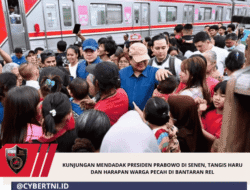 Kunjungan Mendadak Presiden Prabowo di Senen, Tangis Haru dan Harapan Warga Pecah di Bantaran Rel
