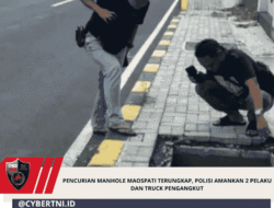 Pencurian Manhole Maospati Terungkap, Polisi Amankan 2 Pelaku dan Truck Pengangkut