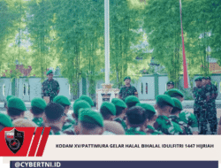 Kodam XV/Pattimura Gelar Halal Bihalal Idulfitri 1447 Hijriah
