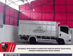 Distribusi Truk KDKMP di Kabupaten Madiun Masuk Tahap Kedua, Progres Pembangunan Masih Dikebut