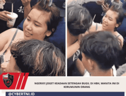 Ngerii!!! Joget Keadaan Setengah Bugil di HBH, Wanita ini di Kerumunin Orang