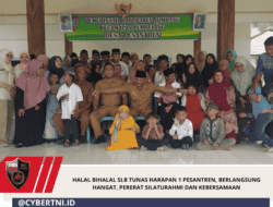 Halal Bihalal SLB Tunas Harapan 1 Pesantren, Berlangsung Hangat, Pererat Silaturahmi dan Kebersamaan