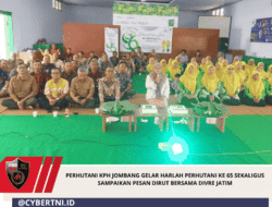 Perhutani KPH Jombang Gelar Harlah Perhutani Ke 65 Sekaligus Sampaikan Pesan Dirut Bersama Divre Jatim
