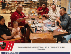 Persiapan Sumpah Advokat FERADI WPI di Pengadilan Tinggi Surabaya