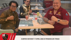 Sumpah Advokat 17 April 2026 Di Pengadilan Tinggi Surabaya, Diikuti 5 Peserta Dari FERADI WPI