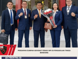 Persiapan Sumpah Advokat FERADI WPI di Pengadilan Tinggi Bandung
