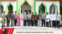 Kapolresta Cirebon Resmikan Mushola di Polsek Losari
