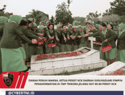 Ziarah Penuh Makna, Ketua Persit KCK Daerah XVIII/Kasuari Pimpin Penghormatan di TMP Trikora Jelang HUT ke-80 Persit KCK