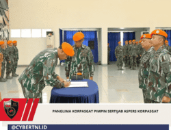 Panglima Korpasgat Pimpin Sertijab Aspers Korpasgat