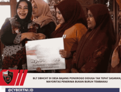 BLT DBHCHT di Desa Bajang Ponorogo Diduga Tak Tepat Sasaran, Mayoritas Penerima Bukan Buruh Tembakau