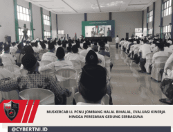 Muskercab ll PCNU Jombang Halal bihalal, Evaluasi Kinerja hingga Peresmian Gedung Serbaguna