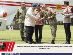 Pangdam IV/Diponegoro Pimpin Pengamanan Kunjungan Presiden di Magelang