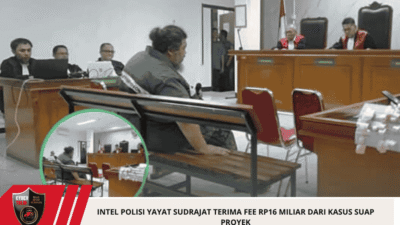 Intel Polisi Yayat Sudrajat Terima Fee Rp16 Miliar dari Kasus Suap Proyek