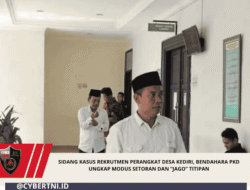 Sidang Kasus Rekrutmen Perangkat Desa Kediri, Bendahara PKD Ungkap Modus Setoran dan “Jago” Titipan