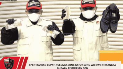 KPK Tetapkan Bupati Tulungagung Gatut Sunu Wibowo Tersangka Dugaan Pemerasan OPD