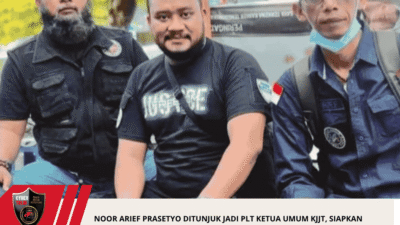 Noor Arief Prasetyo Ditunjuk Jadi Plt Ketua Umum KJJT, Siapkan Munas Agustus 2026