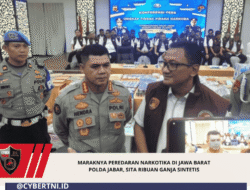 Maraknya Peredaran Narkotika di Jawa Barat Polda Jabar, Sita Ribuan Ganja Sintetis