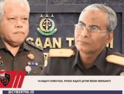 14 Kajati Dimutasi, Posisi Kajati Jatim Resmi Berganti