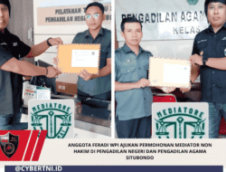 Anggota FERADI WPI Ajukan Permohonan Mediator Non Hakim di Pengadilan Negeri dan Pengadilan Agama Situbondo