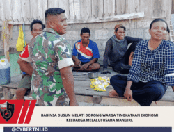 BABINSA DUSUN MELATI DORONG WARGA TINGKATKAN EKONOMI KELUARGA MELALUI USAHA MANDIRI