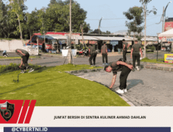 Jum’at Bersih di Sentra Kuliner Ahmad Dahlan 