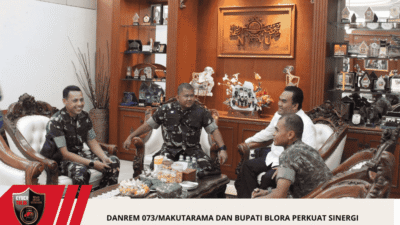Danrem 073/Makutarama dan Bupati Blora Perkuat Sinergi Percepatan Program Strategis Nasional