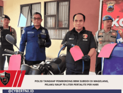 Polisi Tangkap Pemborong BBM Subsidi di Magelang, Pelaku Raup 70 Liter Pertalite per Hari